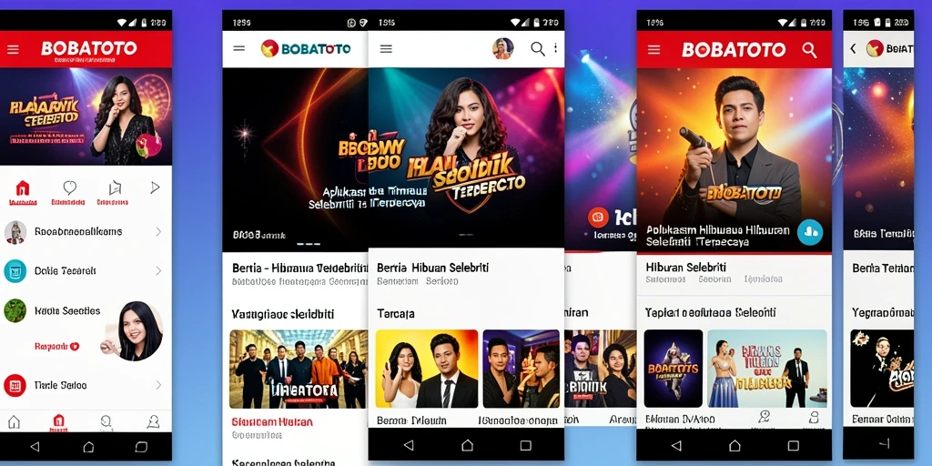 Tampilan antarmuka aplikasi BOBATOTO yang menarik dan informatif.