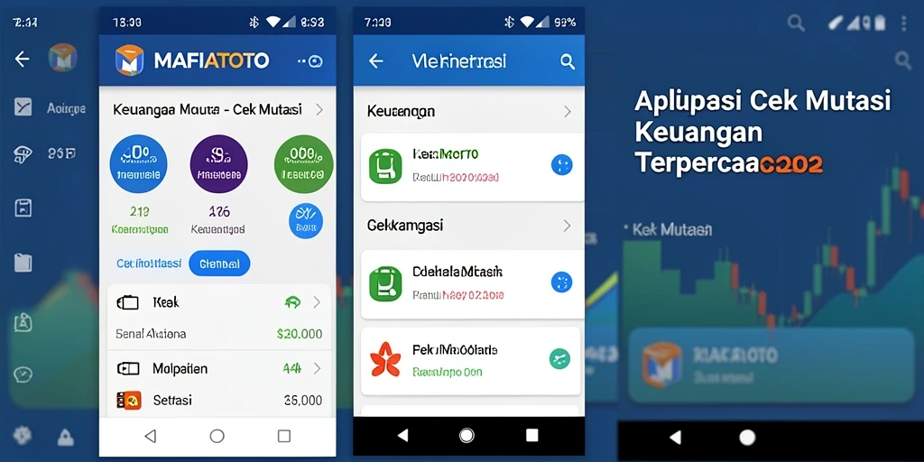 Antarmuka MAFIATOTO menampilkan mutasi keuangan secara jelas dan teratur.