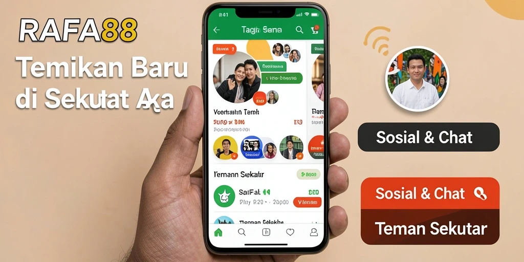 Tampilan antarmuka utama RAFA88 yang user-friendly.